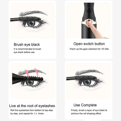 Easy Use Heated Eyelash Curler Tool