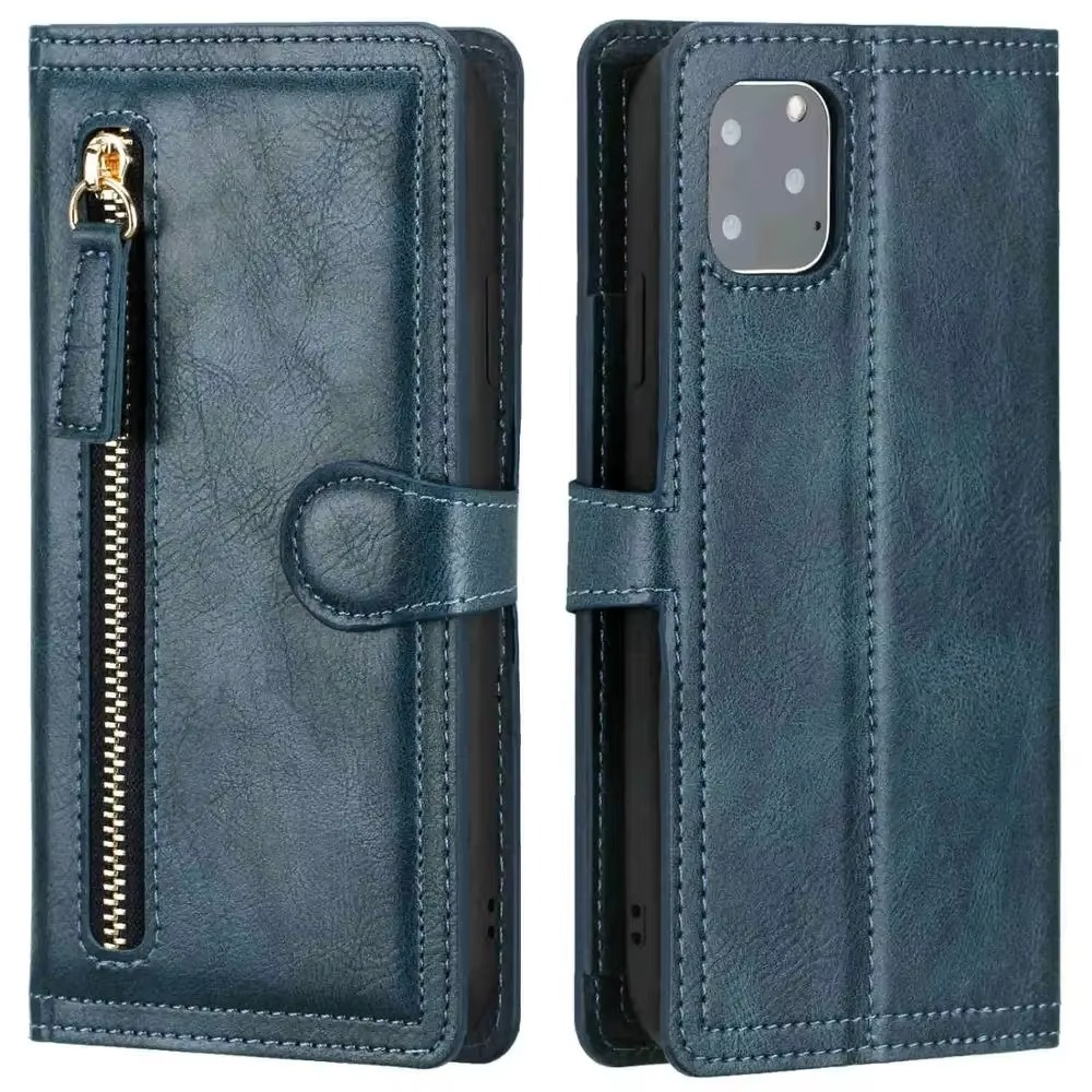 Luxury Leather iPhone Flip Phone Case Wallet