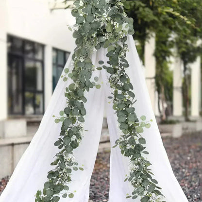Fresh Eucalyptus Artificial Garland Set