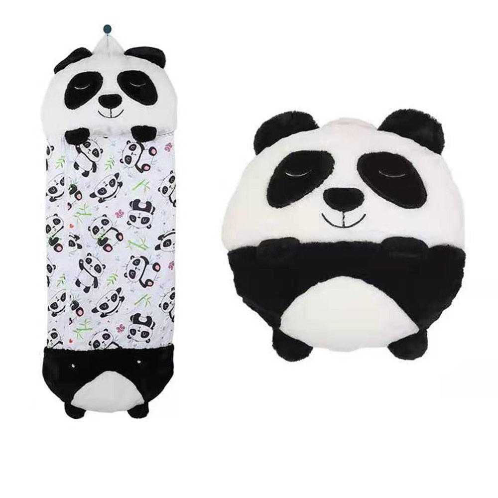 Fun Kids Sleep Bag with Pillow for Outdoor Adventures