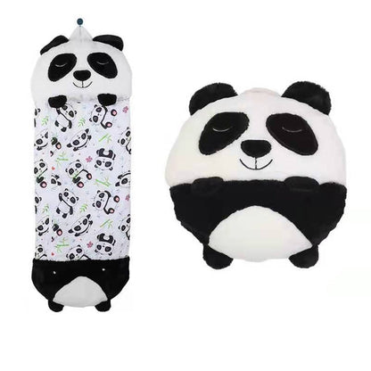 Fun Kids Sleep Bag with Pillow for Outdoor Adventures