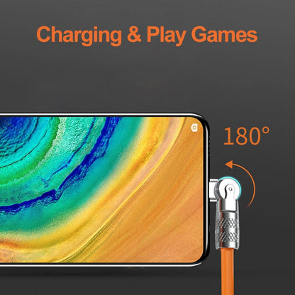 Quick Charge Phone Cable with 360 Rotator