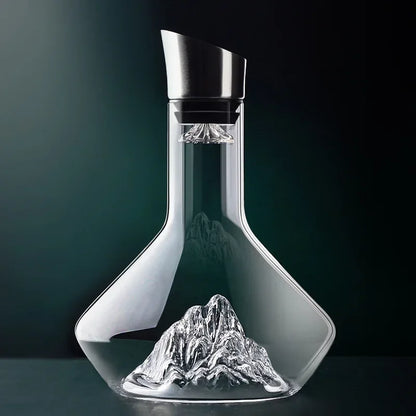 Large 1500ml Crystal Red Wine Decanter Jug