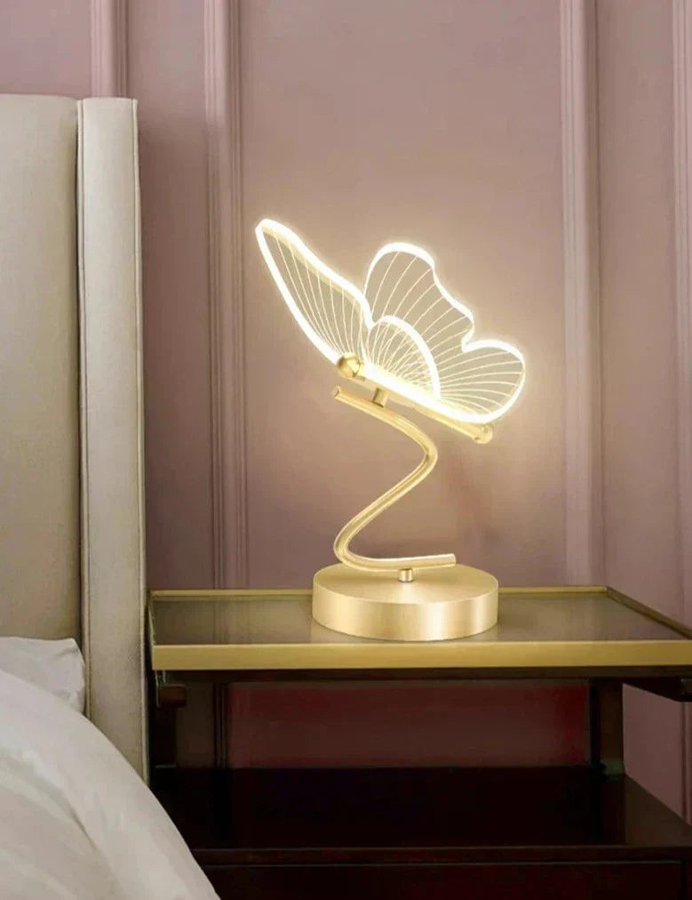 Stylish LED Butterfly Desk Lamp