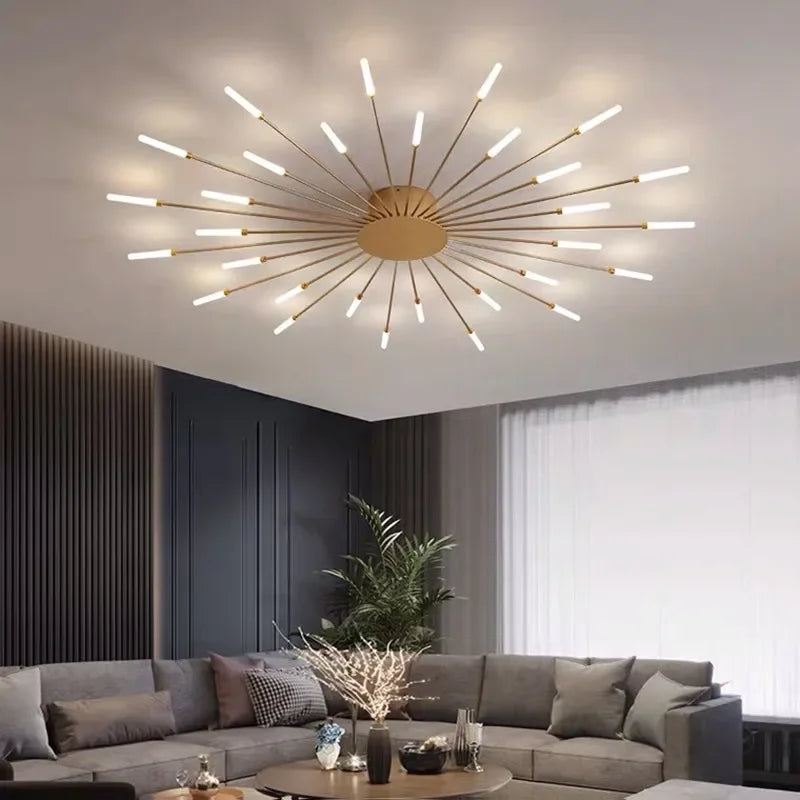 Bright LED Crystal Ceiling Light Fixture