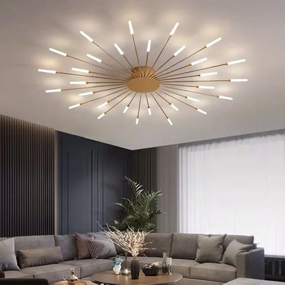 Bright LED Crystal Ceiling Light Fixture