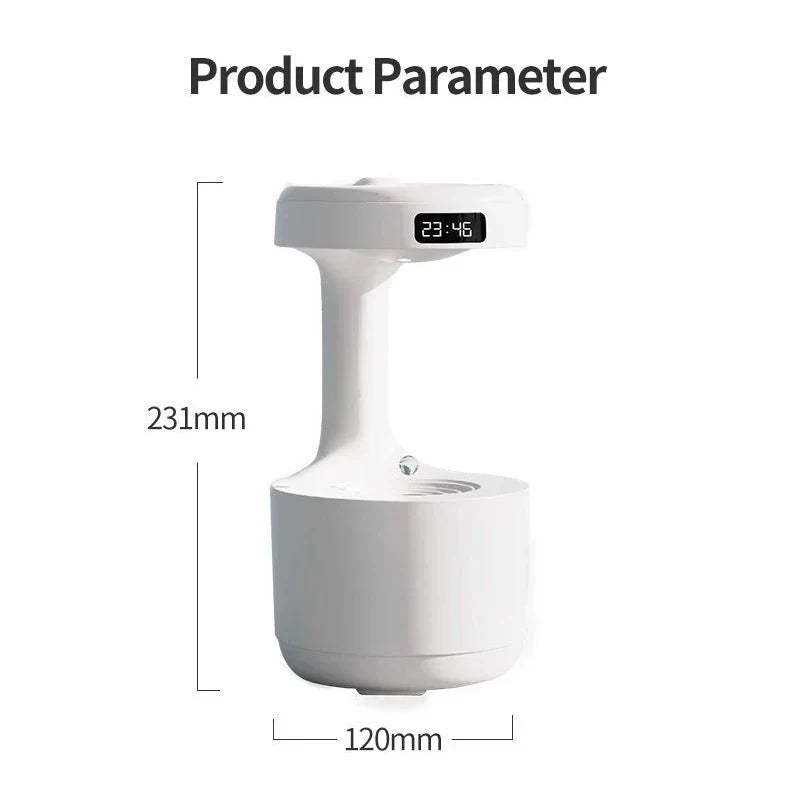 Compact Cool Mist Ultrasonic Night Light Humidifier