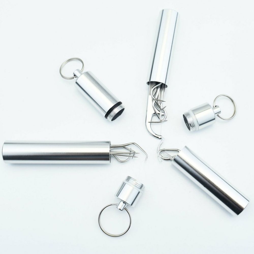 Premium 7 Piece Metal Toothpick Set