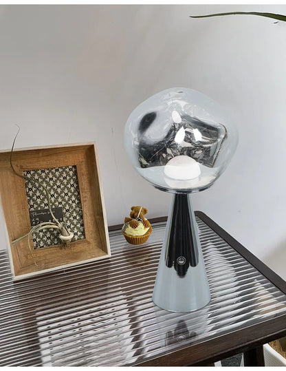 Compact Stylish Desk Lamp with LED Lighting