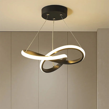 Contemporary Silver Pendant Light
