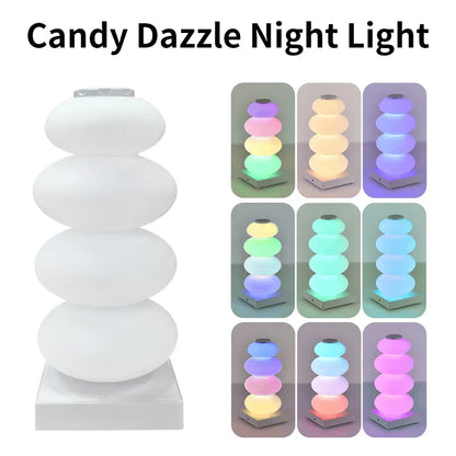Colorful LED Desk Lamp with USB and Dimmer