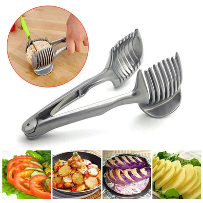 Easy Grip Kitchen Fruit Veg Chopper Holder