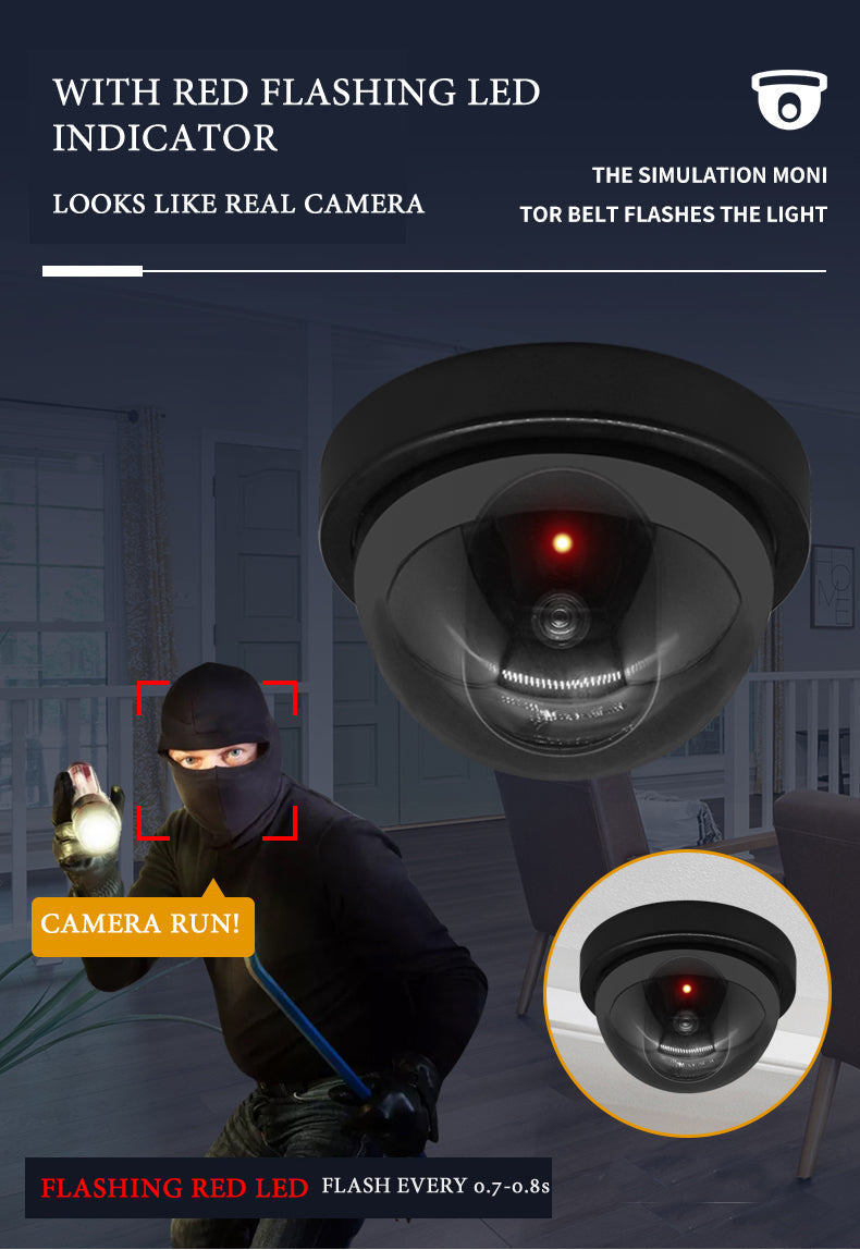 Fake Outdoor Surveillance Security Camera