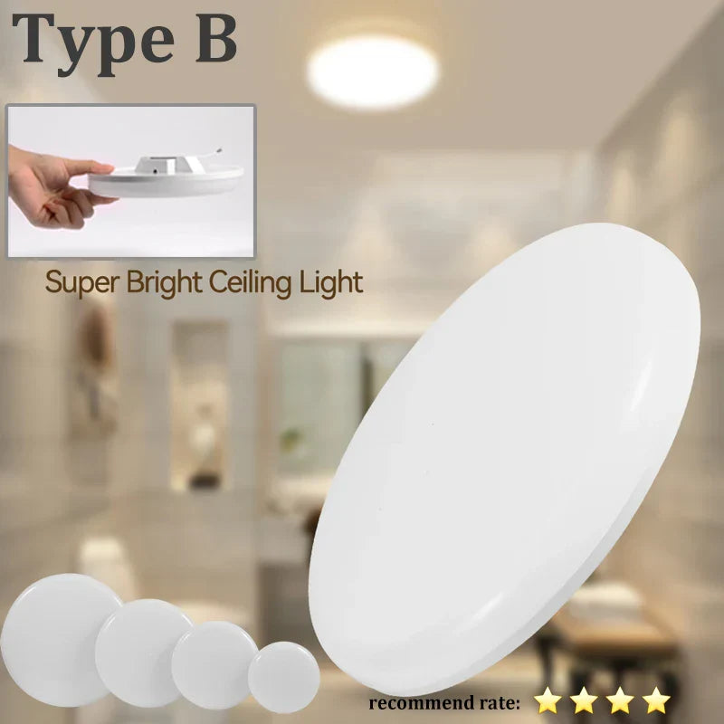 Bright Round LED Ceiling Light 18-72W