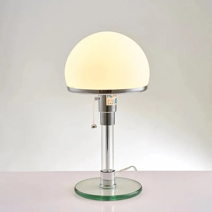 Sleek Contemporary Glass Desk Lamp for Home