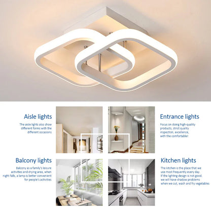 Bright LED Ceiling Light Fixture for Home Decor