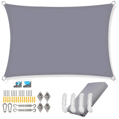 Outdoor Waterproof Sun Shade Sail with UV Resistance