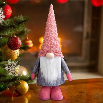 Classic Festive Holiday Gnome Figures