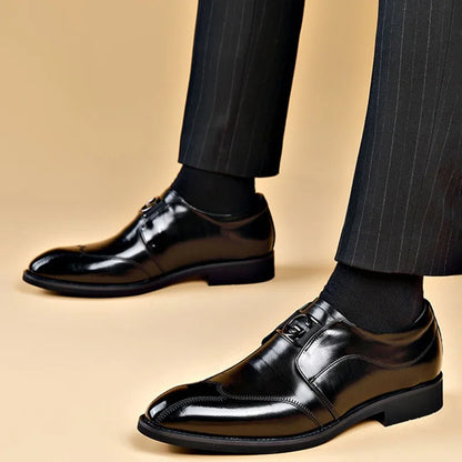 Classic Mens Leather Oxford Dress Shoes