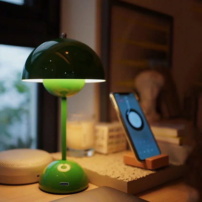 Dimmable Floral Desk Light
