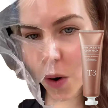 Natural Korean Face Collagen Glow Mask