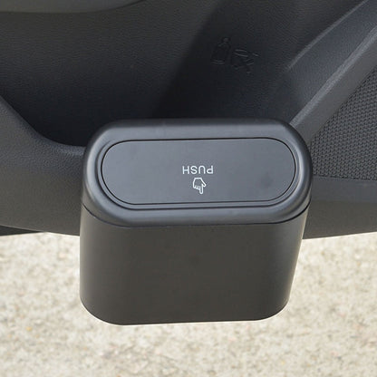 Compact Car Garbage Container with Lid