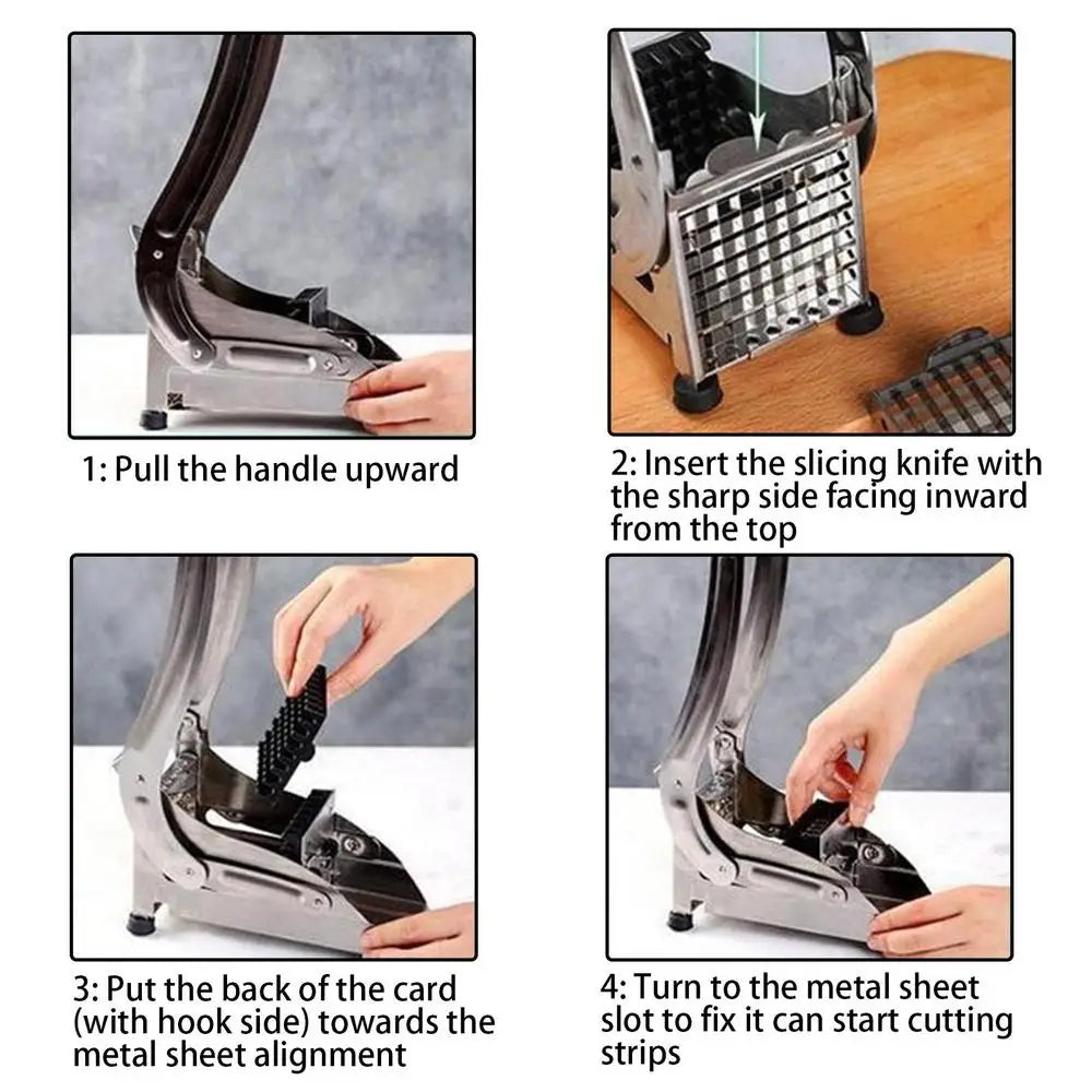 Easy to Use Stainless Steel Veggie Cutter