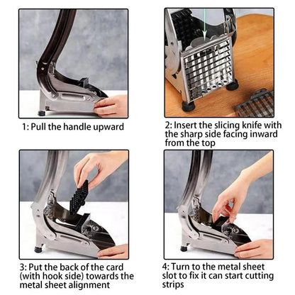 Easy to Use Stainless Steel Veggie Cutter