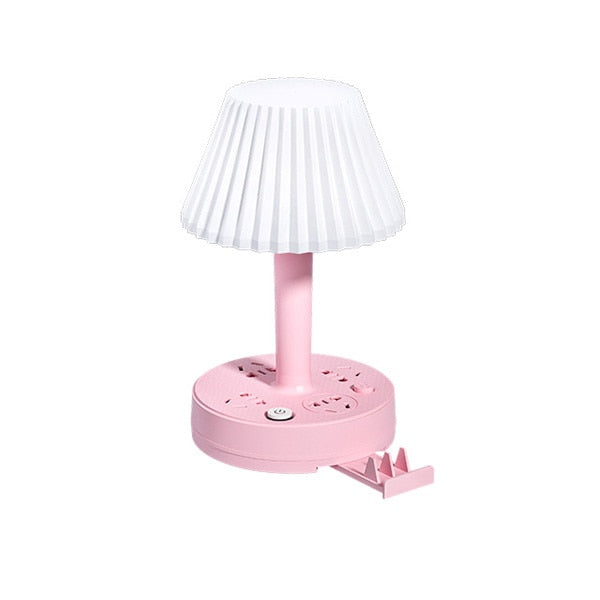 Stylish Phone Stand Blue Light Desk Lamp