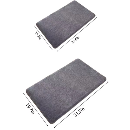 Premium Anti-Slip Coral Plush Bathroom Mat