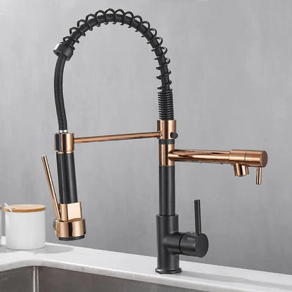Premium Double Handle Kitchen Faucet