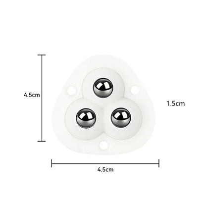 Easy Roll Furniture Casters with Adhesive Base