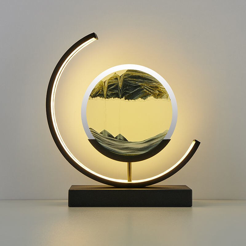 Contemporary LED Desk Sand Light