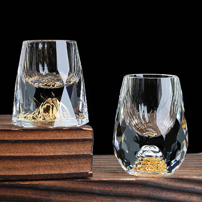 Elegant Crystal Wine Glass