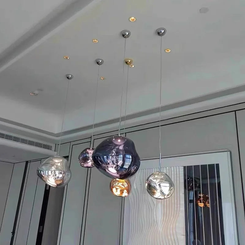 Stylish E27 Hanging Lamp - Dimmable LED Ceiling Light