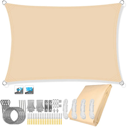 Outdoor Waterproof Sun Shade Sail with UV Resistance