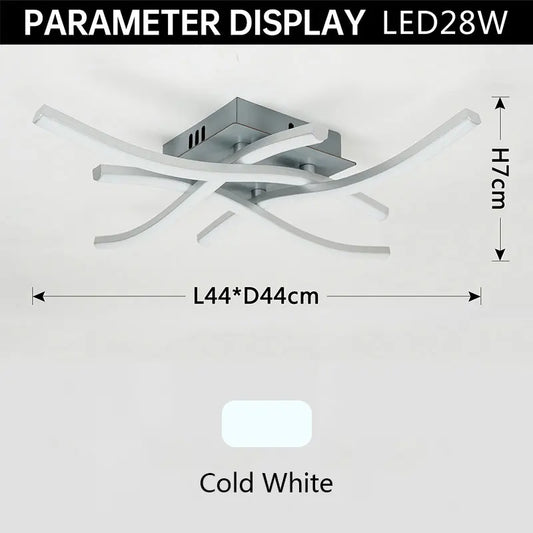 Stylish LED Light Fixture for Home Ceiling - Cofik