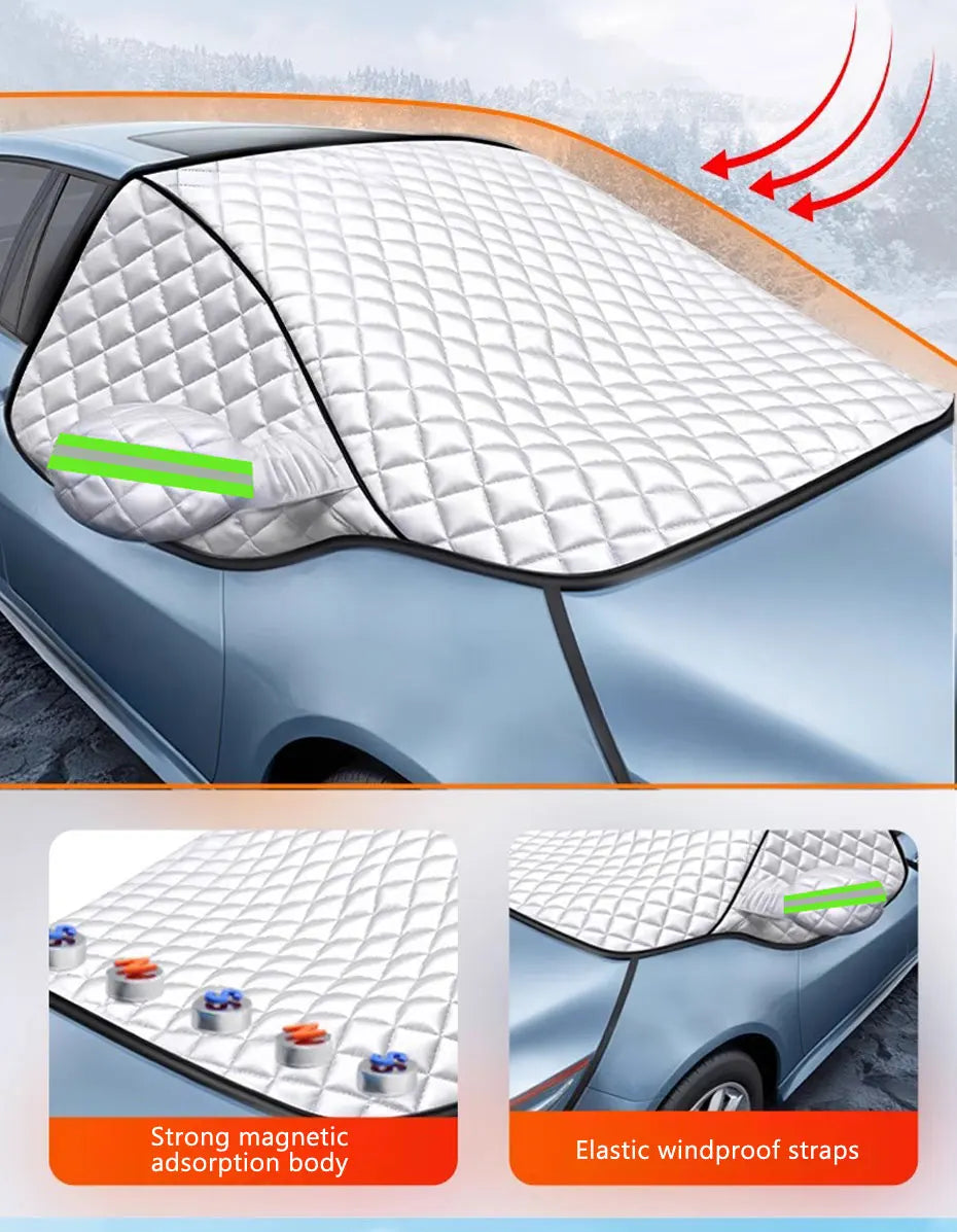 Premium 5-Layer Car Windshield Snow Cover - Cofik