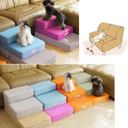 Pet Friendly Dog Stairs for Sofa and Bed