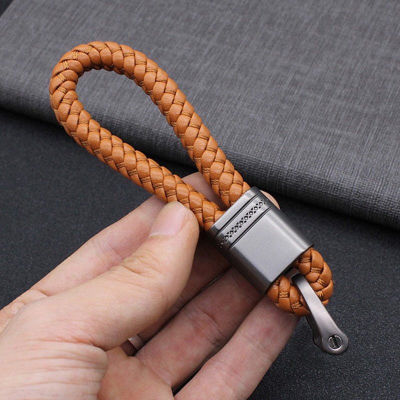 Stylish Woven Key Ring for Car Keys