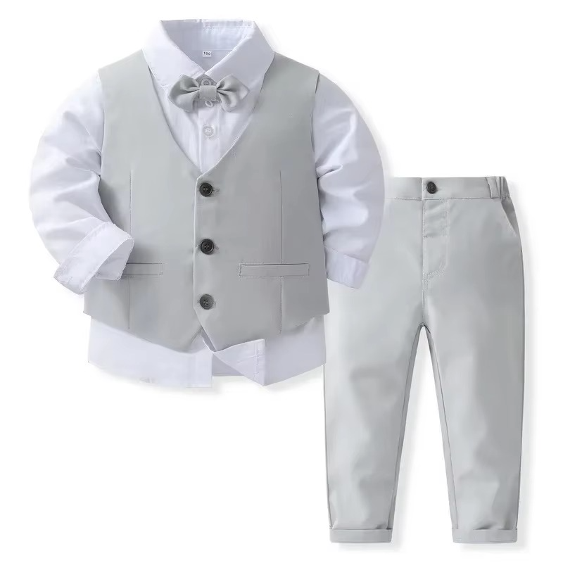 Classic Boys Cotton Suit Set for Kids