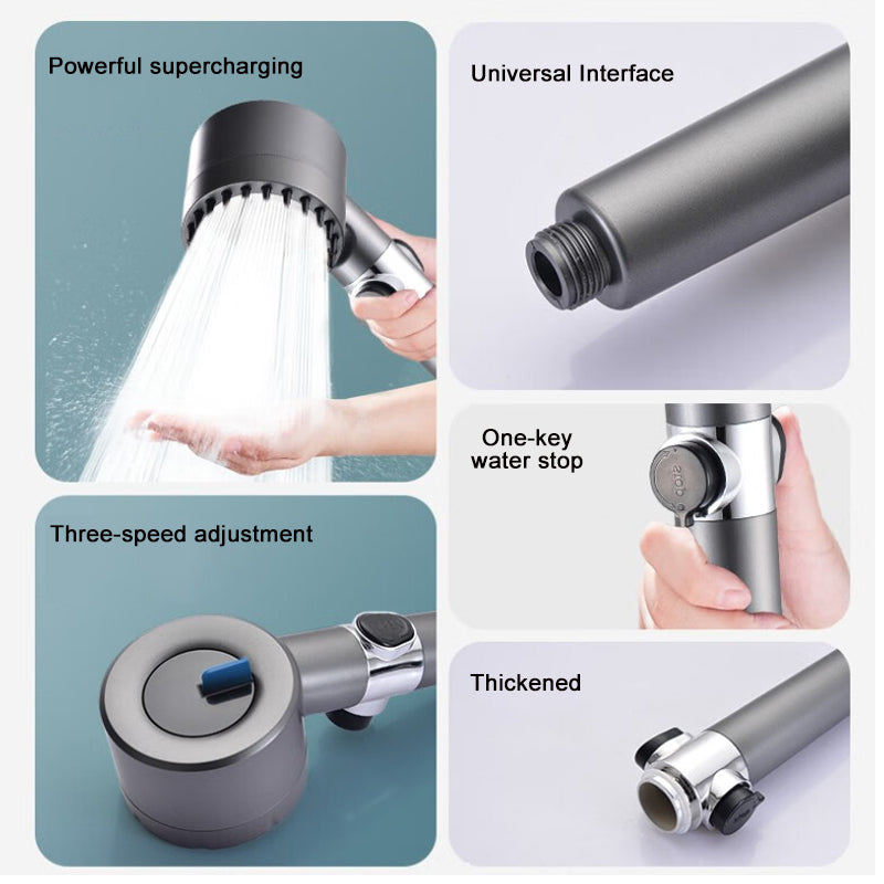 Ultra Powerful Shower Head for Strong Water Flow
