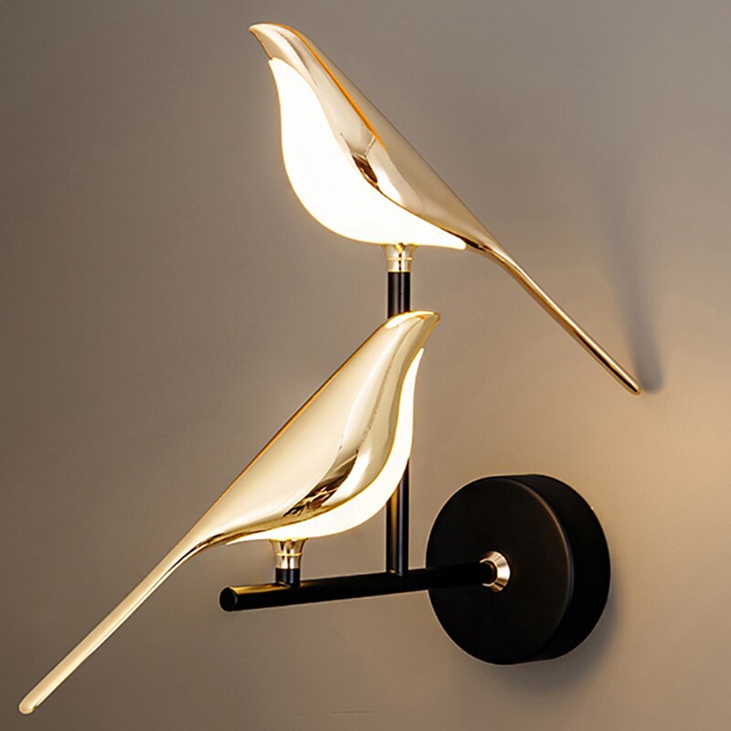 Simple Wood Bird Table Lamp - Cofik