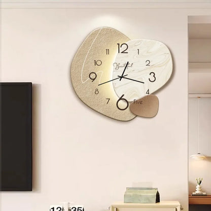Contemporary Silent Wall Clock for Home Decor