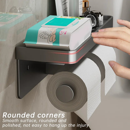 Stylish Wall Mount Metal Tissue Holder