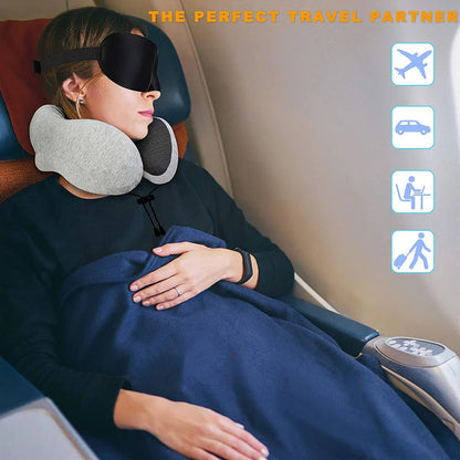 Comfortable Contoured Travel Neck Pillow