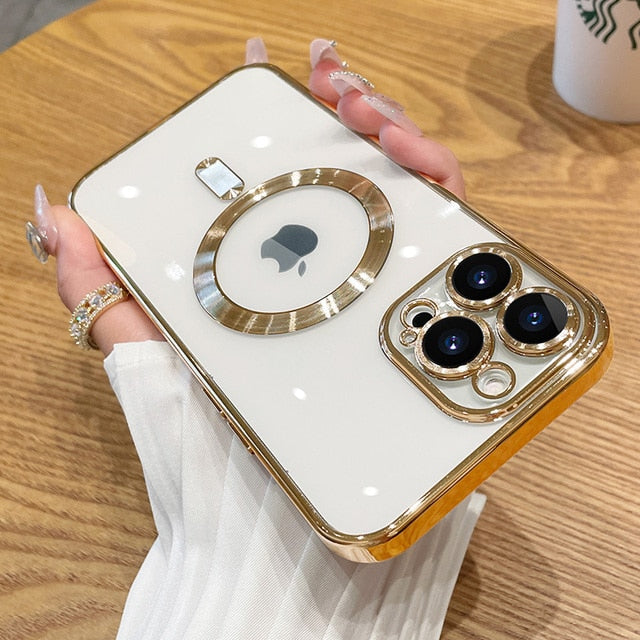 Clear Protective Silicone iPhone Cover
