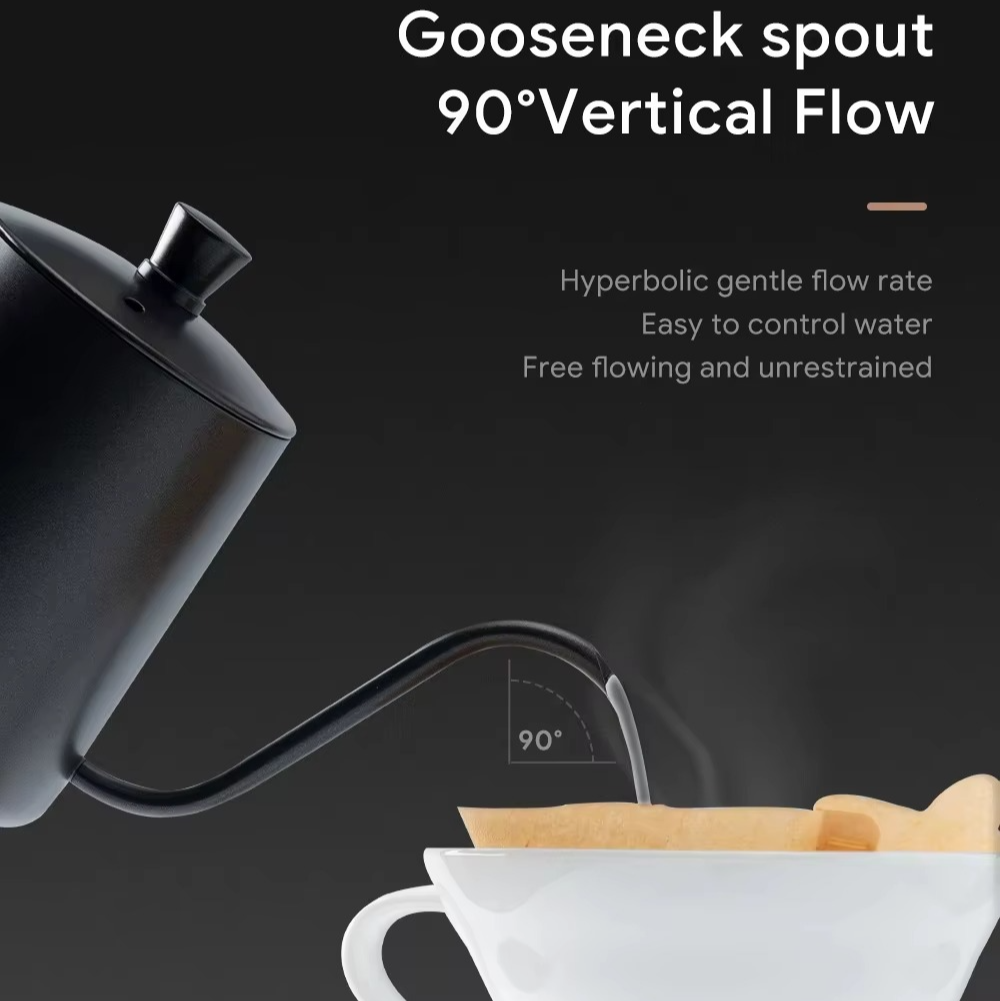 High Quality Metal Coffee Pour Over Kettle