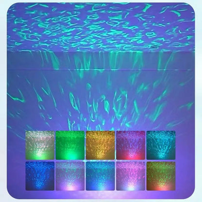Colorful USB Star Night Light Projector