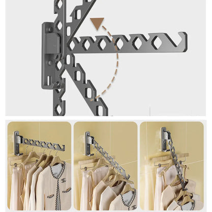Collapsible Space-Saving Closet Organizer